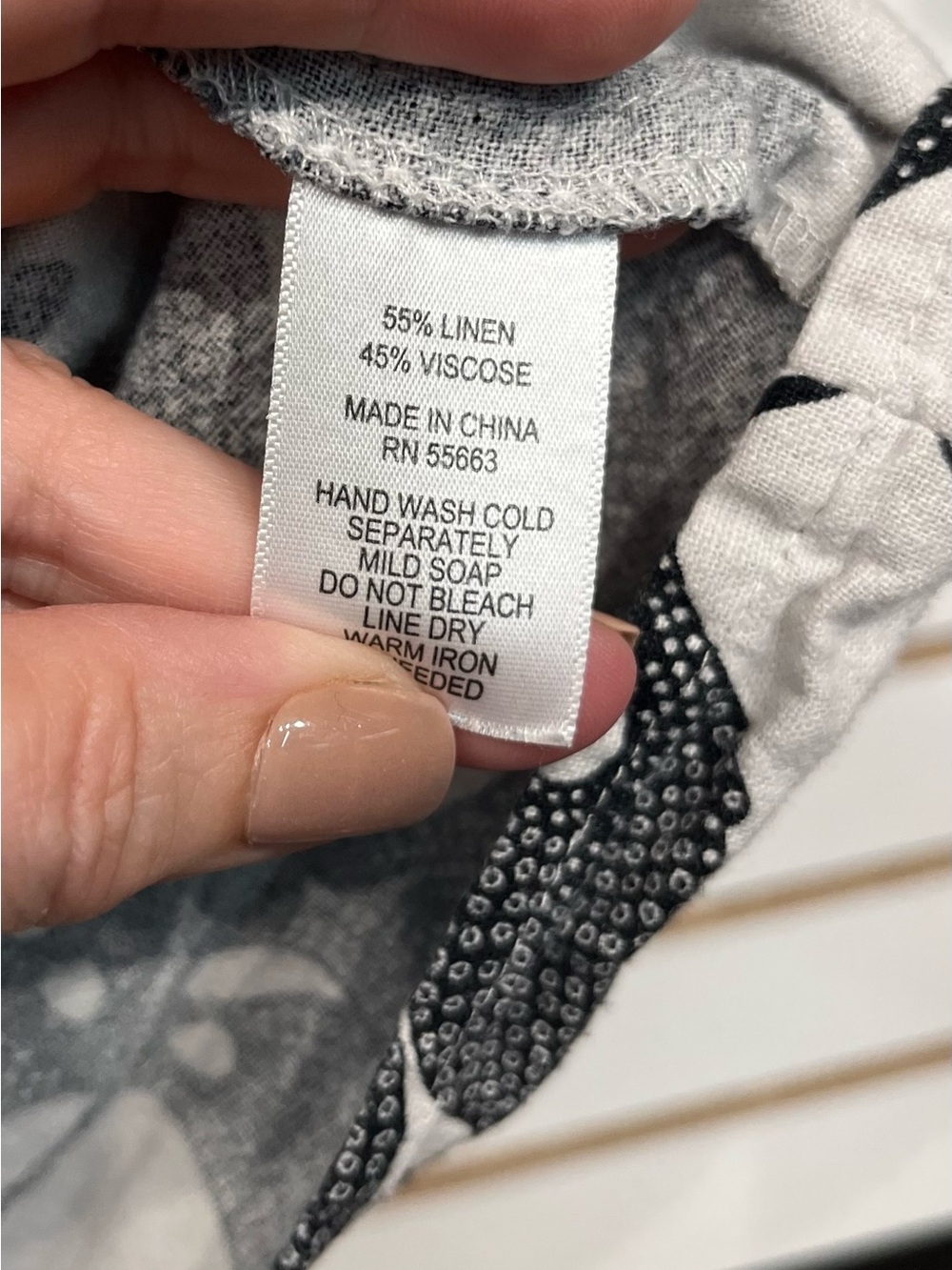 Cynthia Rowley linen blend top size 2X - Picture 4 of 8